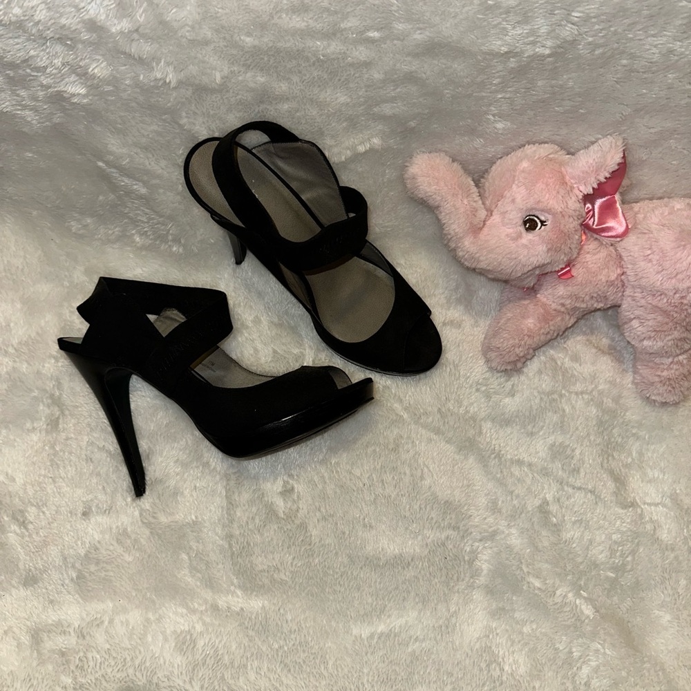 Levity Black Women's Heels